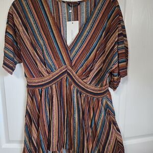 BloomChic Multicolor Striped Garment